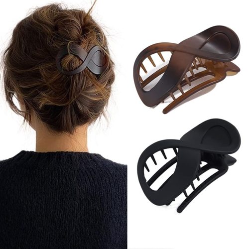 2pcs 8-shaped Large Duck Billed Hair Clip