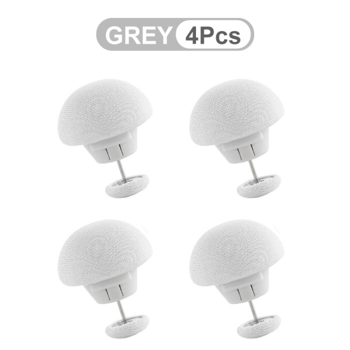 4/6/8pcs Mushroom Quilt Clips Macaron Pegs Duvet Sheet Cover Quilt Holder Slip-resistant Blanket Clothes Clips Home Organization