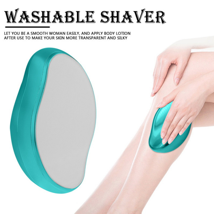Reusable Crystal Hair Eraser For Women Legs - Magic Painless Hair Remover Without Shaving Skin Exfoliator Tool