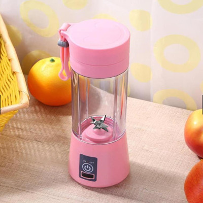 1pc Wireless Portable Blender, Six-leaf Blade USB Rechargeable Mini Juice Blende