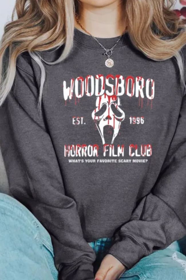 Halloween Stylish Casual Print Crewneck Sweatshirts