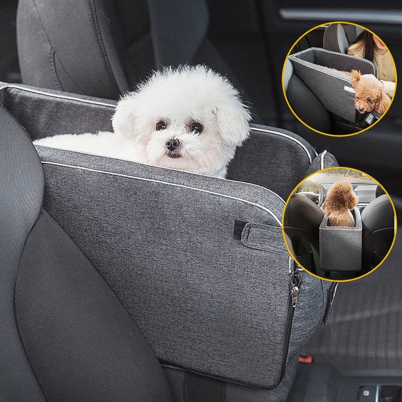 Dog Car Seats For Small Dogs, Pet Booster Seat Portable Dog Car Seat For Outdoor Travel, Pet Car Booster Seat For Travel