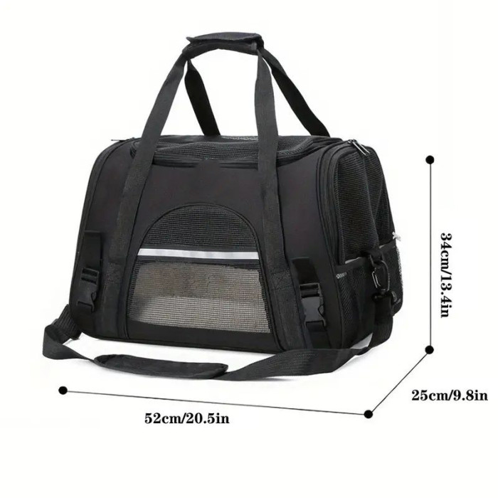 Cat Carriers For Medium Cat Small Cat, Soft Cat Foldable Pet Transport Bag Portable Dog Carriers Pet Travel Backpack