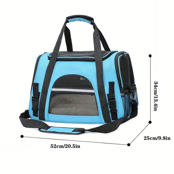 Cat Carriers For Medium Cat Small Cat, Soft Cat Foldable Pet Transport Bag Portable Dog Carriers Pet Travel Backpack