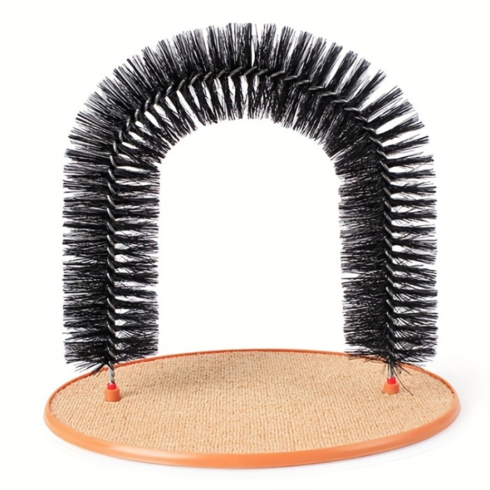Cat Arch Self Groomer Cat Hair Brush Cat Arch Groomer And Massager Groom Toy Pet Cat Scratcher Toys Fur Grooming Brush