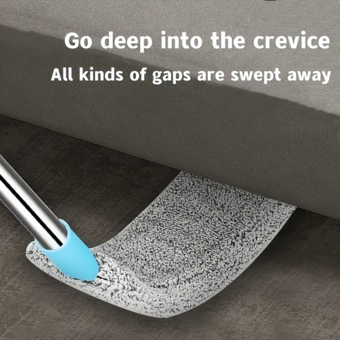 1pc Dust Cleaner, Microfiber Duster, Retractable  Dust Cleaning Artifact, Long Handle Microfiber Brush