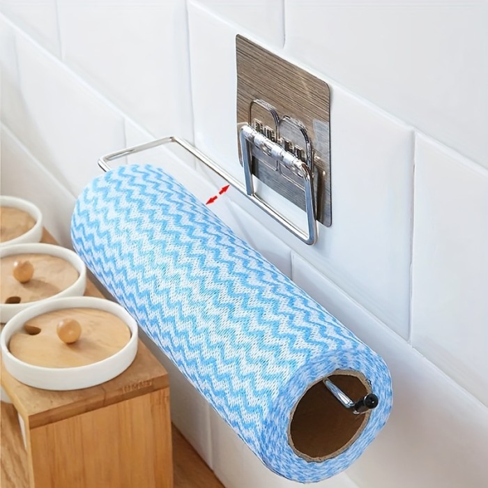 1\u002F2pcs Hanging Toilet Paper Holder, Roll Paper Holder, Bathroom Towel Rack Stand Paper Rack, Bathroom Storage Racks