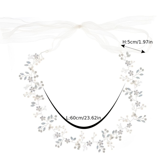 Rhinestone Bridal Belt Wedding Dress Waist Chain Sash Faux Pearl Beaded Belt Handcrafted Wedding Accessories For Bridesmaid