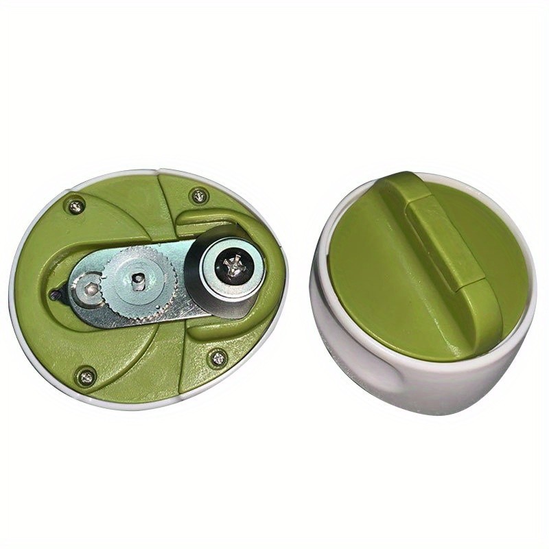 1pc, Novelty Can Opener Jar Opener Lid Remover Aid Arthritis Weak Hands And Seniors Accessories Manual Compact Can Opener Easy Twist Release Portable Space-Saving, Stainless Steel