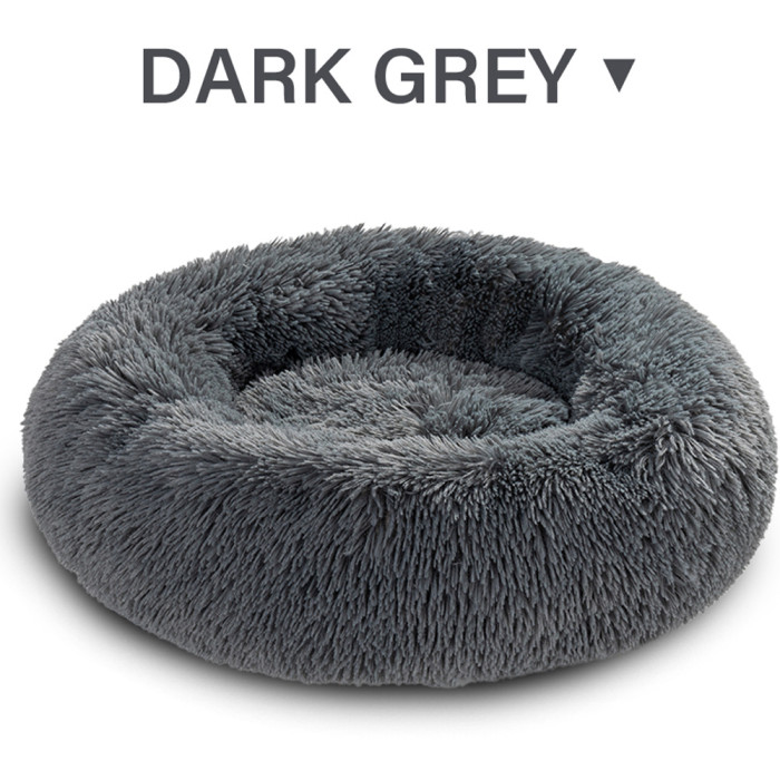 Calming Plush Pet Cushion Sofa, Pet Bed,Fluffy Pillow Nest For Cats, Small Dogs And Medium Dogs