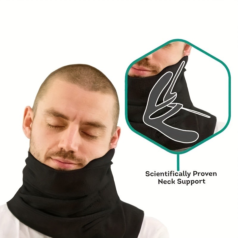 1pc Travel Support Nap Neck Pillow, Neck Pillow Travel Pillow Soft Neck Support Pillow Cervical Pillow For Airplane Train Car Travel