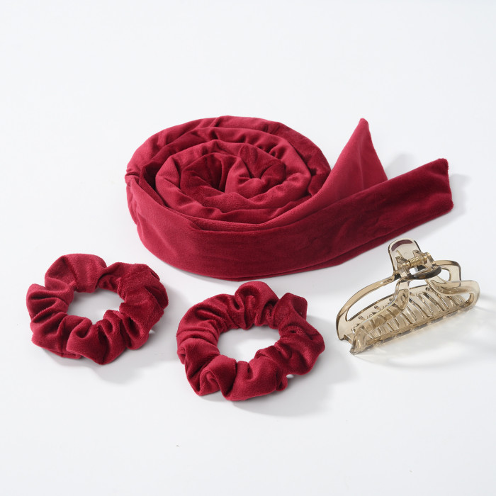 4PCS\u002F Set Heatless Curling Rod Headband No Heat Hair Curlers Lazy Bow Hair Rollers Sleeping Soft Heatless Curls DIY Hair Styling Tool
