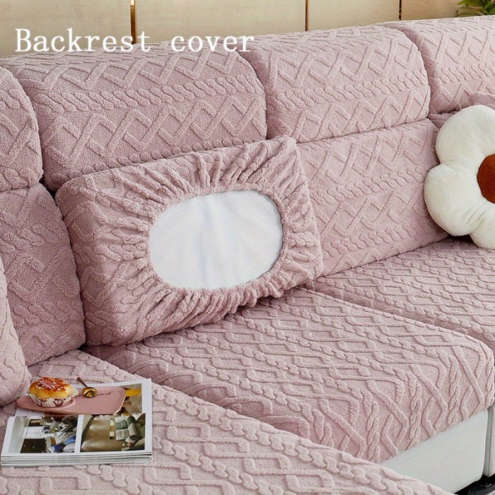 Stretch Sofa Slipcover, Non-slip Sofa Cover, Anti Pet Scratch Furniture Protector For Bedroom Office Living Room Home Decor