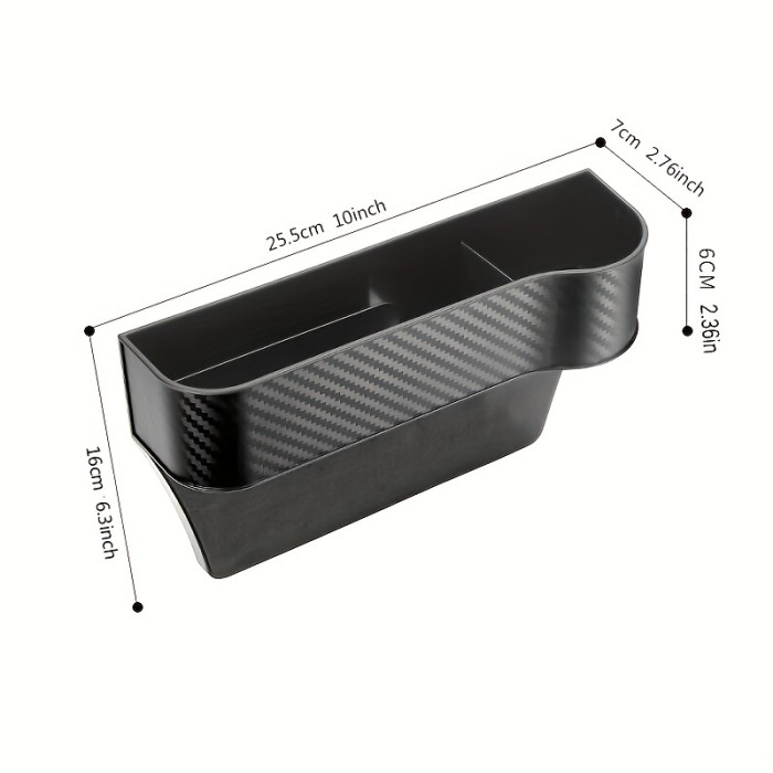 1pc Car Seat Crevice\u002FSlot Storage Car Accessories Cup Holder Storage Box Organizer Seat Gap Filler Crevice Interior Phone Card Bottle Cups Holder Pocket