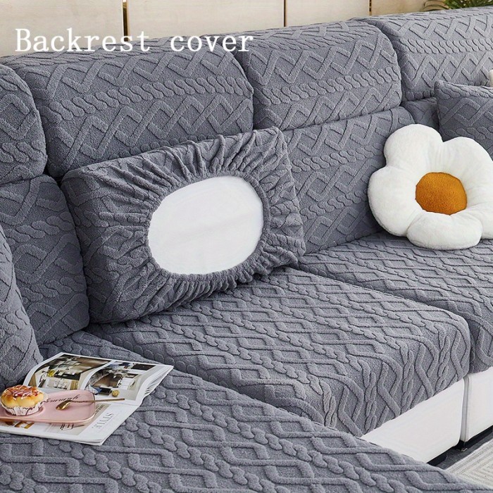 Stretch Sofa Slipcover, Non-slip Sofa Cover, Anti Pet Scratch Furniture Protector For Bedroom Office Living Room Home Decor