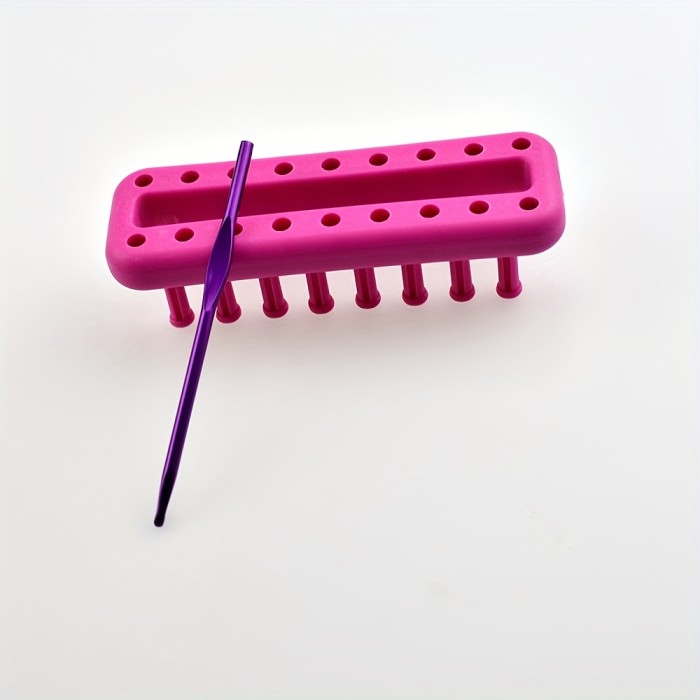 Mini Knitting Kit With A Crochet Hook, DIY Yarn Knitting Tool For Knitting Lovers To Make Socks, Scarf, Hats