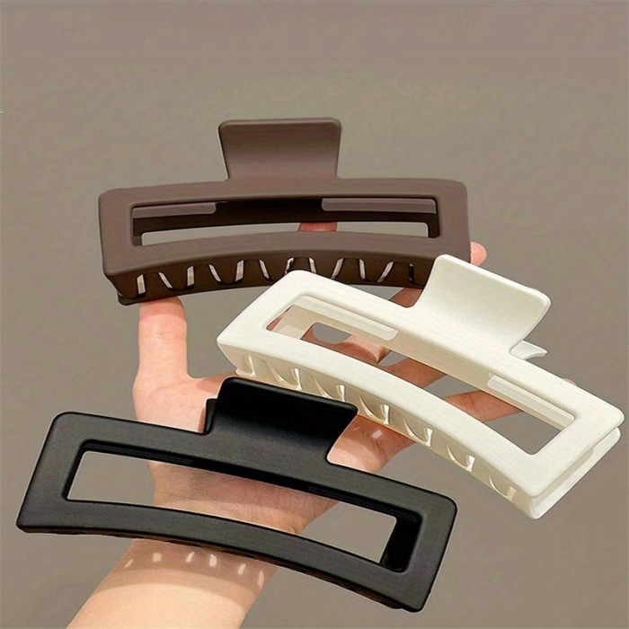 Oversize Hair Claw Clip Frosted Non-Slip Hair Clip Hair Accessories