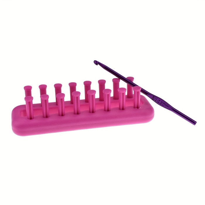 Mini Knitting Kit With A Crochet Hook, DIY Yarn Knitting Tool For Knitting Lovers To Make Socks, Scarf, Hats