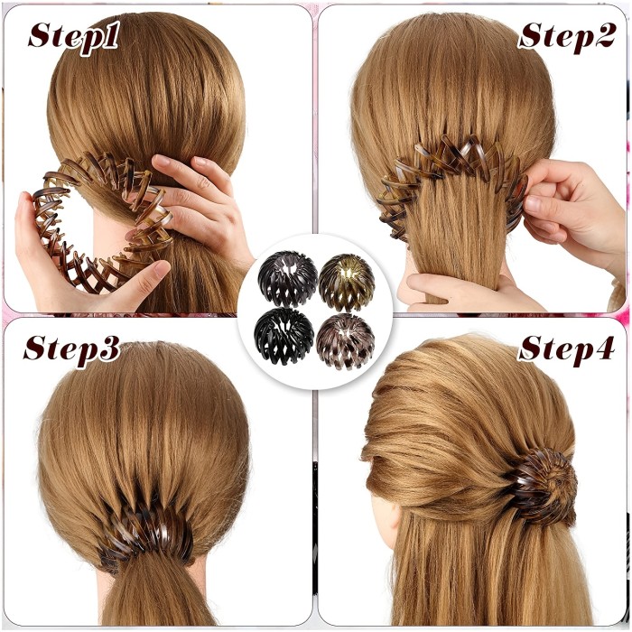 Magic Bird Nest Clip Hair Fashion Hair Accessories Ponytail Clips Headwear