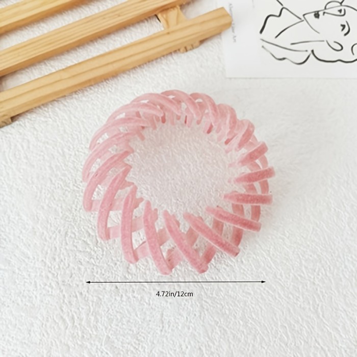 Birds Nest Magic Hair Clip, Velvet Hair Claw Clip For Women