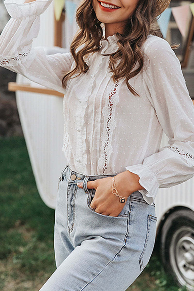 Fashion Street Solid Split Joint Mandarin Collar Outerwear