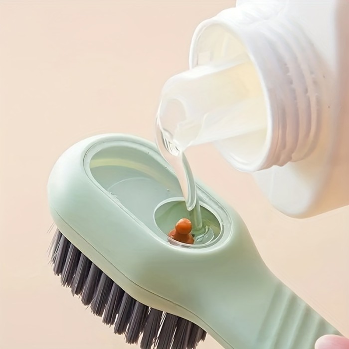 2pcs Shoe Brush, Multifunctional Shoe Brush, Can Add Fluid, Household Soft Bristle Laundry Brush, Wash Shoes Special No Hurt Shoe Brush