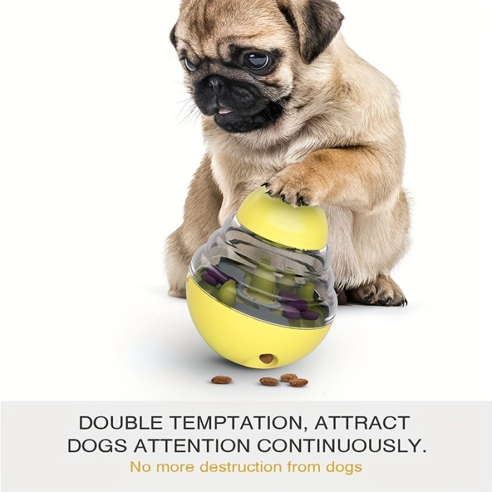 Interactive Dog Toy: Treat Dispenser Ball & Slow Feeder - Perfect for Medium & Small Dogs - Birthday Gift!