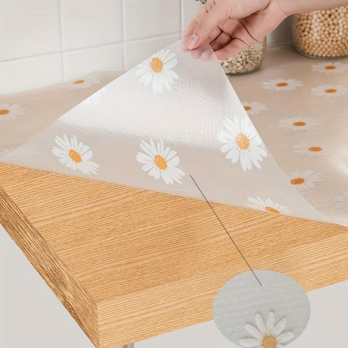 1pc Desk Mat, Cuttable Writing Desk Mat, Anti-slip And Anti-dirty Eco-friendly Office Desk Mat, Odorless Waterproof Office Desk Mat, EVA Square Soft Transparent Table Mat, Heat Insulation Dining Table Film, Anti-slip Wash-free Coffee Table Cloth