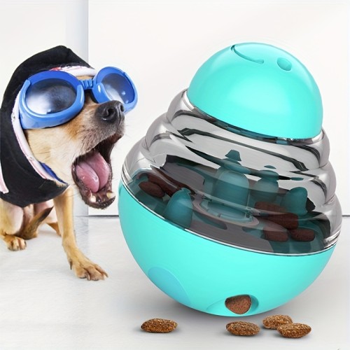 Interactive Dog Toy: Treat Dispenser Ball & Slow Feeder - Perfect for Medium & Small Dogs - Birthday Gift!
