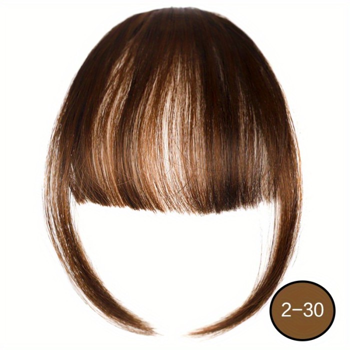 Bangs Clip Bangs Extension Bangs With Clip In Bangs Wig Women's Natural Color Washable Dyeable  Style Wigs For Women