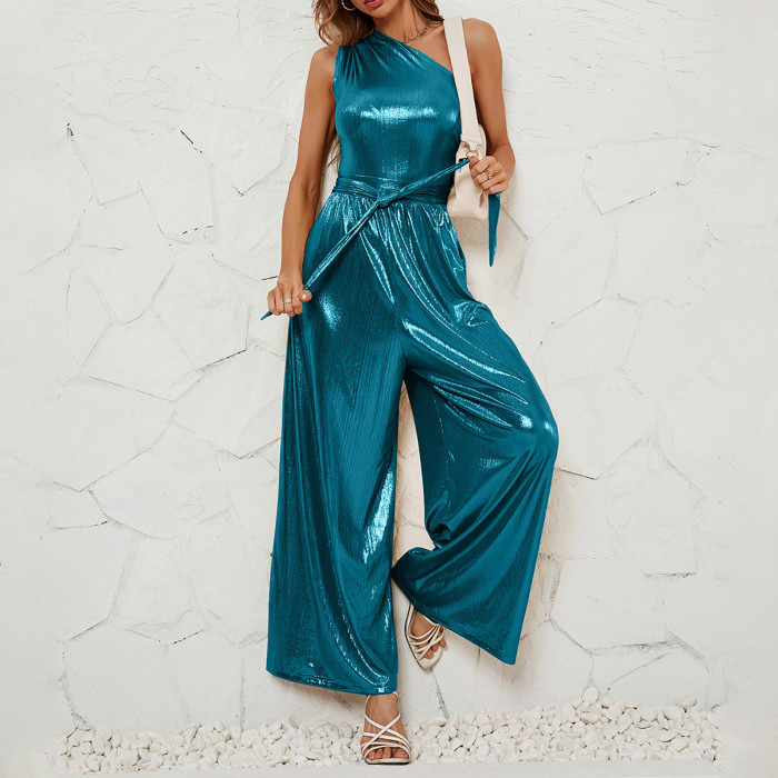 Sequins Sexy Elegant Solid Jumpsuit