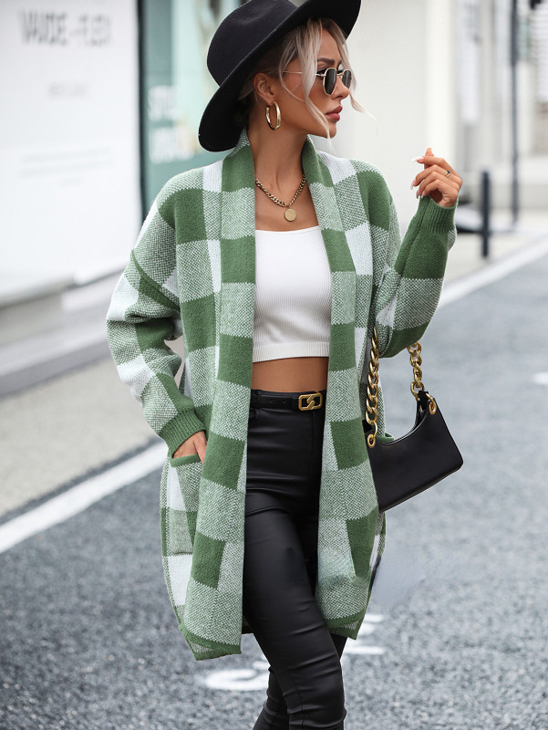 Fashion Women Knitted Cardigan Loose Sweater Coat