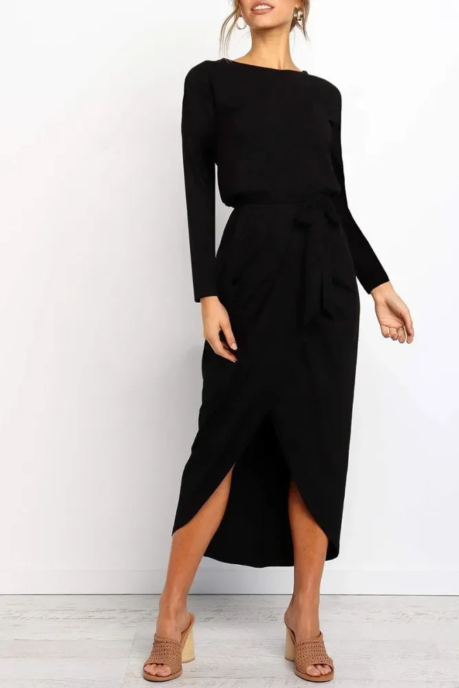 After Midnight Ankle Length Dress(Long)(4 colors)