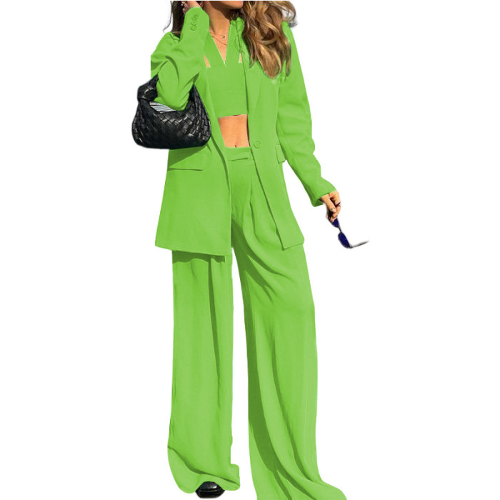 New Fashion Casual Blazer + Trouser Set