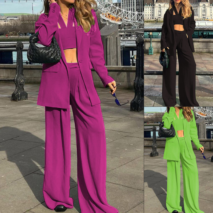 New Fashion Casual Blazer + Trouser Set