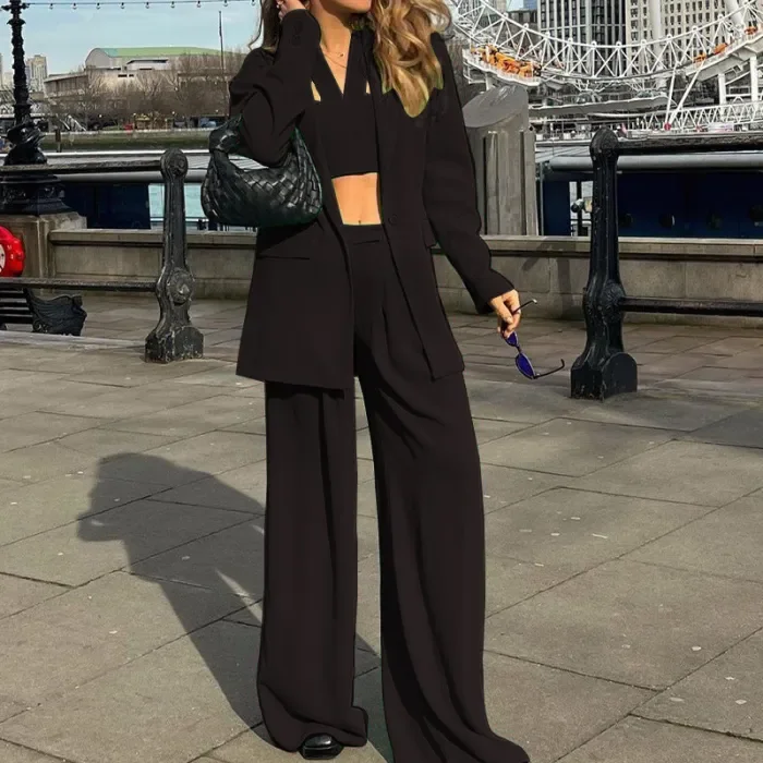 New Fashion Casual Blazer + Trouser Set