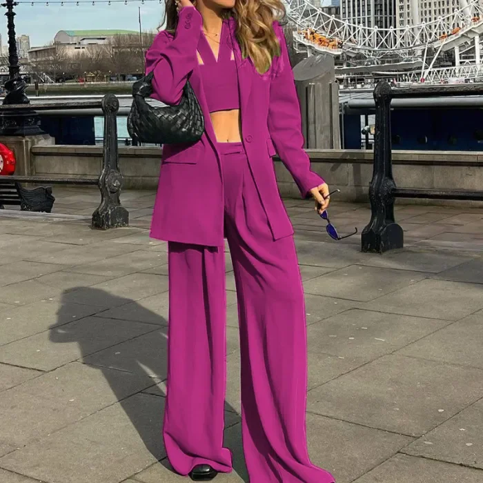 New Fashion Casual Blazer + Trouser Set