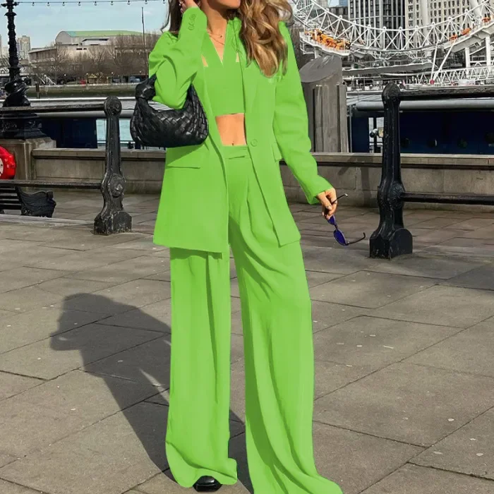 New Fashion Casual Blazer + Trouser Set