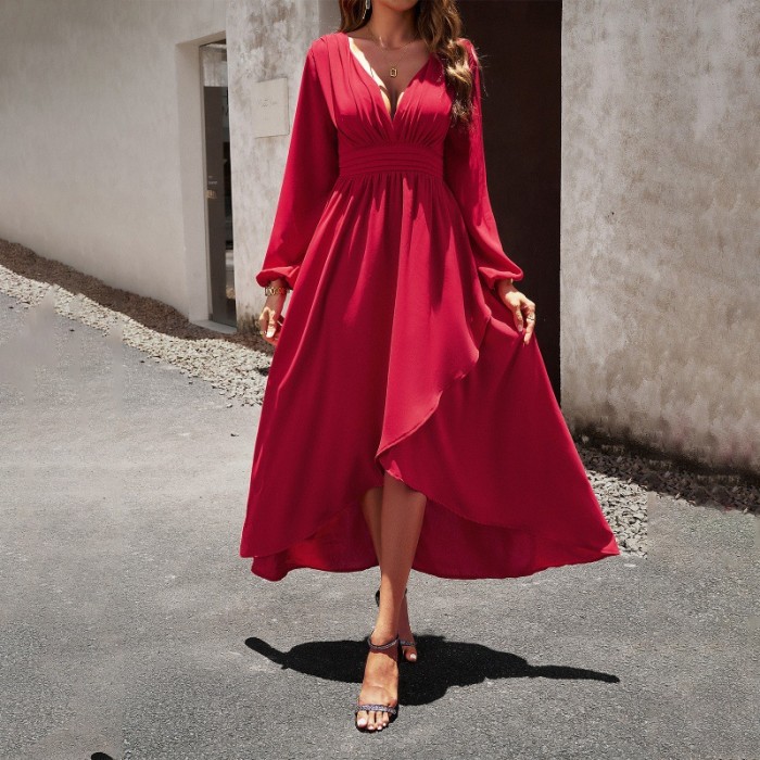 Women's Solid Color Fashion Sexy Maxi Dress