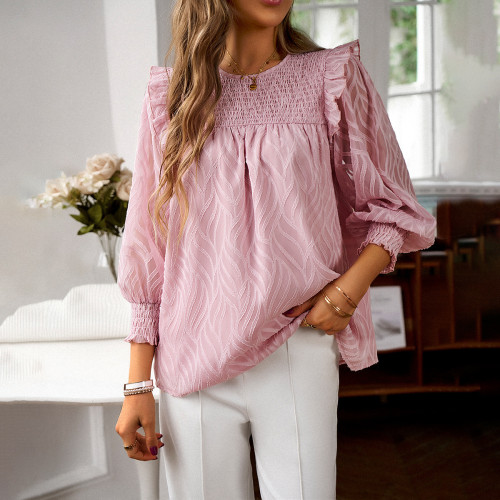Women's Fashionable Elegant Long Sleeve Blouse