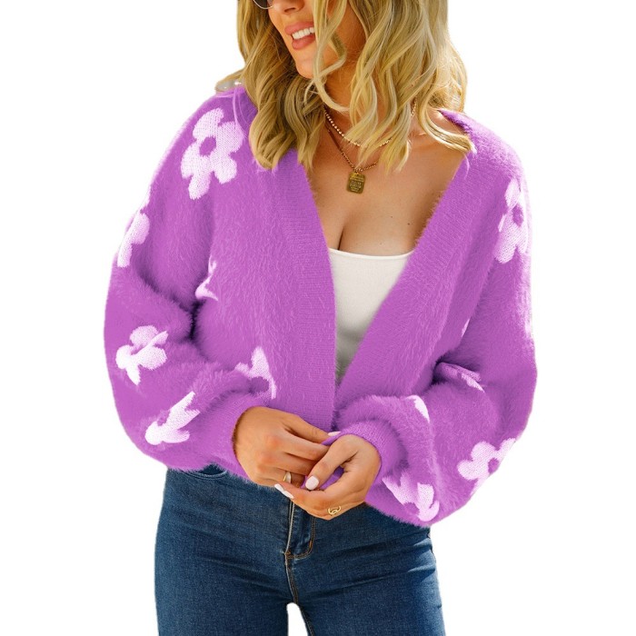 Women's Fashion Casual Knitted Cardigan