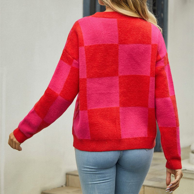 Women's Loose Casual Single Breasted Sweater Cardigan