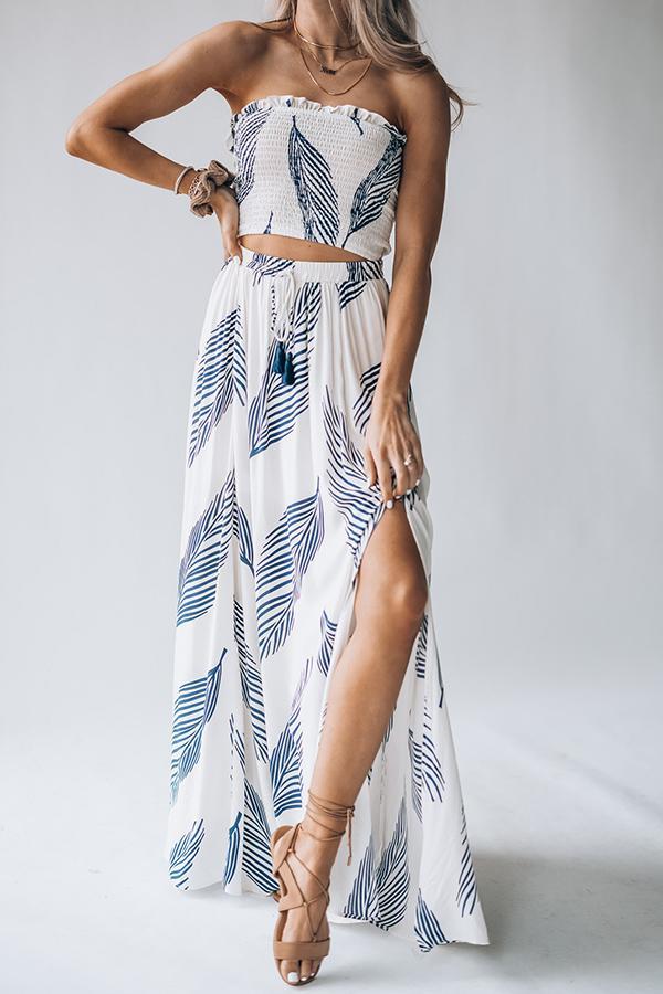 Casual and Fashionable Resort Style Long Dress