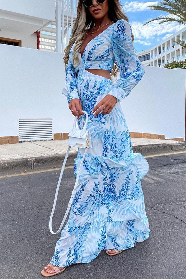 Cutout Maxi Dress