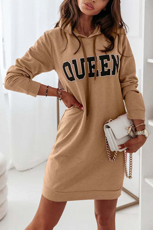 Hooded Mini Dress