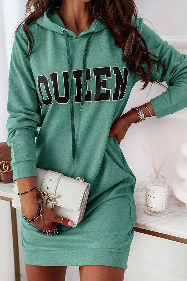 Hooded Mini Dress