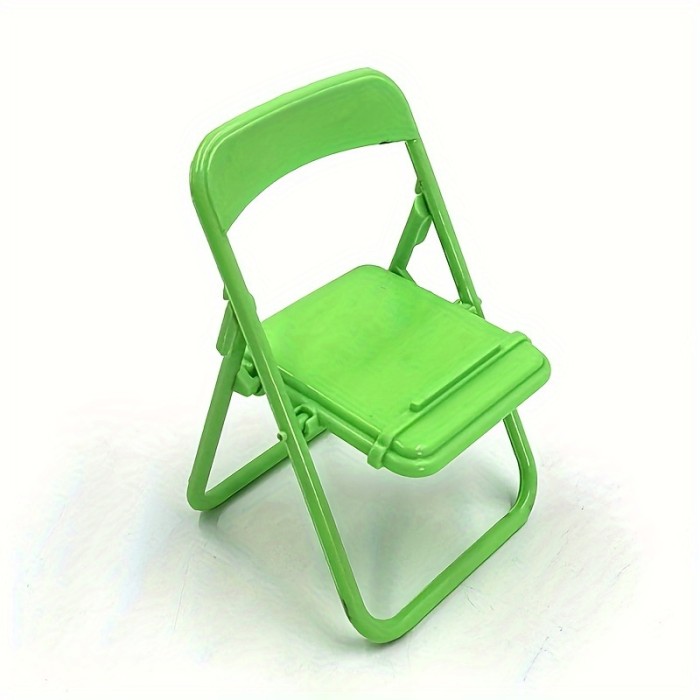 1pc Phone Holder, Phone Stand, Watching Stool Shape Auxiliary Decorative Portrait Portable Desktop Multi Function Reading Display Stand