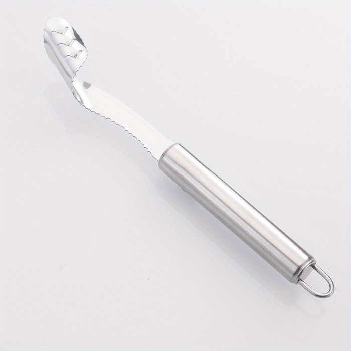 Upgrade Your Kitchen with This Multifunctional Serrated Stainless Steel Pepper Corer & Seed Remover!