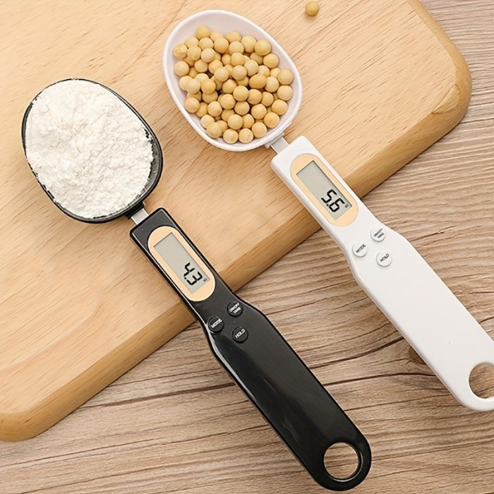 1pc, 500g\u002F0.1g Electronic Measuring Spoon Scale - Accurate and Convenient Kitchen Accessory for Measuring Coffee and Food