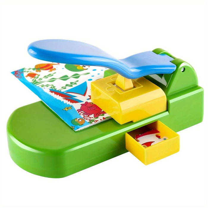 1set JEF Jigsaw Puzzle Maker Jigsaw Puzzle Making Machine With 10pcs Adhesive Foams Picture Photo Cutter